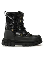 Buty dla dziewczynek - Tommy Hilfiger Śniegowce Fur Boot T3A5-33610-1695 S Czarny - miniaturka - grafika 1