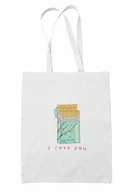 Torebki damskie - Torba Plażowa bawełniana z nadrukiem Sakura Eco - miniaturka - grafika 1