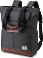 Torebki damskie - Plecak Torba Na Lptopa Vonxury Szara 15,6" Wodoodporny - miniaturka - grafika 1