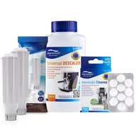 Akcesoria i części do ekspresów do kawy - Zestaw Krups - Filtr AL-TES46 2szt, Uniwersalny Odkamieniacz 250ml, Cleaneo - miniaturka - grafika 1