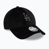 Czapki damskie - Czapka z daszkiem New Era Diamante Velour 9Forty Los Angeles Dodgers black WYSYŁKA W 24H 30 DNI NA ZWROT - miniaturka - grafika 1