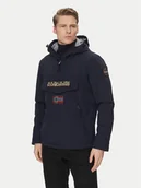 Kurtki męskie - Napapijri Kurtka anorak Rainforest Pocket 2 NP0A4GMD Granatowy Regular Fit - miniaturka - grafika 1