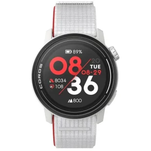 Coros PACE 3 Premium GPS Sport Nylon Chalk WPACE3-CHK Biały - Smartwatch - miniaturka - grafika 1