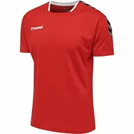 Koszulki męskie - Hummel HmlAuthentic Poly Jersey koszulka męska S/S czerwony czerwony (True Red) XX-L 5700495718750 - miniaturka - grafika 1