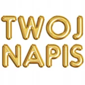 Balony i akcesoria - Balon litera STWÓRZ TWÓJ NAPIS foliowy do wyboru złoty duży A-Z 40 cm - miniaturka - grafika 1