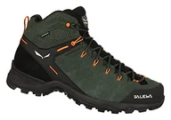 Moda i Uroda OUTLET - Salewa Ms Alp Mate Mid Wp Buty trekkingowe Mężczyźni, Thyme Black, 42.5 EU - miniaturka - grafika 1