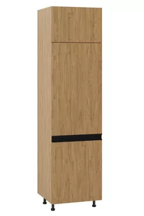 Bari Plus Słupek Pod Zabudowę Lodówki Wysoki Prawy Dl-60-220 Hk-Xs Dąb Kamienny - Meble kuchenne - miniaturka - grafika 1