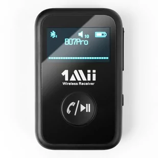 Przenośny Odbiornik Bluetooth 5.0 1Mii B07Pro - Inne akcesoria audio-wideo Przenośny Odbiornik Bluetooth 5.0 1Mii B07Pro - Inne akcesoria audio-wideo - miniaturka - grafika 1