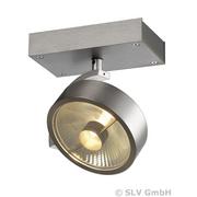 Lampy ścienne - Spotline Kalu 1 ES111, Aluminium szczotkowane(147306) - - miniaturka - grafika 1