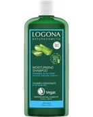 Szampony do włosów - Logona Naturkosmetik nawilżający szampon z bio aloe vera, do włosów zniszczonych, chroni przed przesuszeniem, z bio ekstraktami, 250 ml 184 - miniaturka - grafika 1