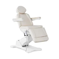 Fotele kosmetyczne - Physa Fotel kosmetyczny CHIETI CREAM biały - miniaturka - grafika 1