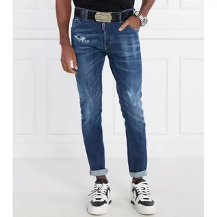 Spodnie męskie - Dsquared2 Jeansy COOL GUY | Slim Fit - grafika 1