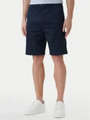 Spodenki męskie - Calvin Klein Szorty materiałowe LV04LB600G Granatowy Regular Fit - miniaturka - grafika 1