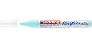 Marker akrylowy e-5100 EDDING, 2-3 mm, matowy niebieski pastel - Markery permanentne - miniaturka - grafika 1