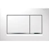 Przyciski spłukujące - Geberit Sigma 30 przycisk do wc biały chrom biały 115883KJ1 115.883.KJ.1 - miniaturka - grafika 1