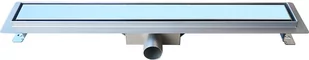 Odpływ liniowy DRAIN Designe 80 cm Chrom - Odpływy liniowe - miniaturka - grafika 1