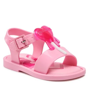 Melissa Sandały Mini Mar Sandal Jelly 33545 Pink AB597 - Sandały damskie - miniaturka - grafika 1