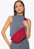 Nerki - Nerka z poliestru z odpinanym paskiem malinowa - miniaturka - grafika 1