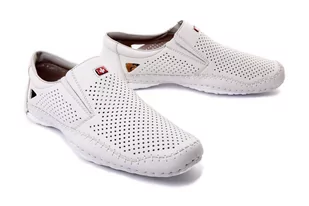 RIEKER 06386-80 white, półbuty męskie - Rieker - Półbuty męskie - miniaturka - grafika 1
