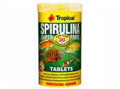 Pokarm dla ryb - TROPICAL Super Spirulina Forte Tablets 250ml 340szt. - miniaturka - grafika 1