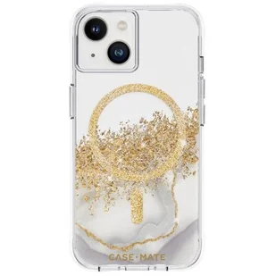 Case Mate Obudowa dla telefonów komórkowych MagSafe na Apple iPhone 14 Karat Marble CM049028 - Etui i futerały do telefonów - miniaturka - grafika 1