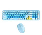 Zestawy myszka + klawiatura - Mofii Baby Bear niebieski - miniaturka - grafika 1