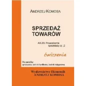 Podręczniki dla szkół zawodowych - Komosa Andrzej Sprzedaż towarów ćwiczenia EKONOMIK - miniaturka - grafika 1