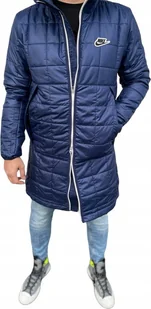 MĘSKA KURTKA PŁASZCZ NIKE PUCHOWY ZIMA r.S - Kurtki męskie - miniaturka - grafika 1