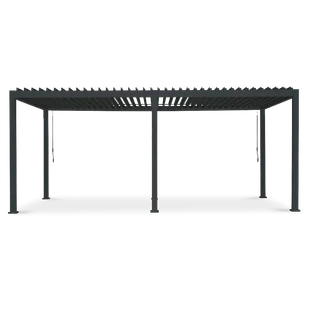 Pergola tarasowa Premium Anthracite 3x6 - Gutroof - Kratki i pergole - miniaturka - grafika 1