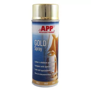 APP GOLD SPRAY 400ML ZŁOTY - Chemia warsztatowa - miniaturka - grafika 1