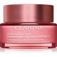 Kremy do twarzy - Clarins Multi-Active Nuit Night Cream Dry Skin Krem Na Noc 50 ml - miniaturka - grafika 1
