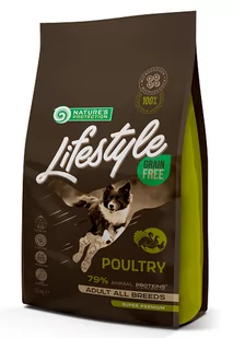 Natures Protection Lifestyle Poultry Adult All Breeds 1,5 kg - Sucha karma dla psów - miniaturka - grafika 1