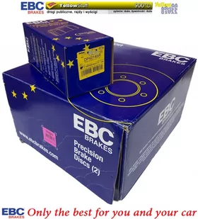Przednie klocki YellowStuff + tarcze hamulcowe 320mm EBC seria Premium Ford Kuga AWD 2013-2019 - Tarcze hamulcowe - miniaturka - grafika 4