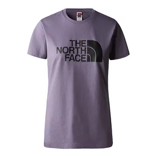 Koszulki sportowe damskie - Koszulka The North Face Easy 0A4T1QN141 - fioletowa - grafika 1