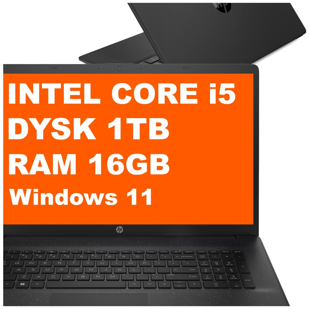HP 17T-CN300 / D7NJ9U8 / Intel Core i5 / 16GB / 1TB / Intel UHD / 17,3