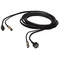 Kable - Proel PH100LU10 profesjonalne audio/przewód (6,3 mm XLRF power kombi, blokowanie wtyczka, gniazdo schuko 16 A, 3 X 1,5 MM XLRM, ec3p przyłącze prądu, 10 m) Kolor czarny Proel PH100LU10 - miniaturka - grafika 1