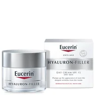 Kremy do twarzy - Eucerin Przeciwzmarszczkowy krem na dzień do skóry suchej i wrażliwej - Hyaluron-Filler Day Cream For Dry Skin - miniaturka - grafika 1