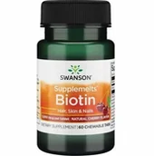 Suplementy diety - Biotyna (60 tabl. do ssania) - miniaturka - grafika 1