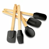 Przybory do gotowania - Komplet 5 Przyborów Kuchennych Tadar Silico Case Czarny - miniaturka - grafika 1