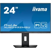 Monitory - IIYAMA Monitor 23.8 cala XUB2492HSU-B5 - miniaturka - grafika 1