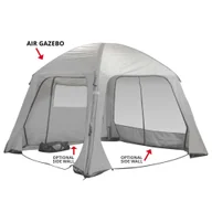 Namioty - Bo-Camp Nadmuchiwany namiot imprezowy Air Gazebo, 365x365 cm, szary - miniaturka - grafika 1