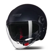 Kaski motocyklowe - Kask Otwarty Nolan N21 Visor Matowy CzarnyM - miniaturka - grafika 1