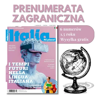 Prenumerata zagraniczna Italia Mi piace! - Czasopisma - miniaturka - grafika 1
