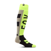 Odzież motocyklowa - Skarpetki FOX 180 Collect Szary/ŻółtyM - miniaturka - grafika 1