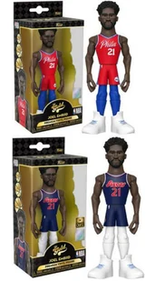 Funko Pop, Figurka kolekcjonerska, Gold 5" NBA, Sixers-Joel Embiid (CE'21) w/Chase - Figurki kolekcjonerskie - miniaturka - grafika 1