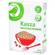 Kasza - Auchan - Kasza gryczana prażona - miniaturka - grafika 1