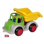 Samochody i pojazdy dla dzieci - Viking Toys Wywrotka Jumbo z figurką - miniaturka - grafika 1