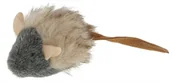 Zabawki dla kotów - Kerbl Zabawka myszka z pluszu, 15 cm [81675] - miniaturka - grafika 1