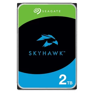 Seagate Dysk Surveillance Skyhawk 2TB HDD SATA 6Gb/s 256MB cache 8.9cm 3.5inch SMR Air 24x7 BLK ST2000VX015 - Dyski serwerowe - miniaturka - grafika 2