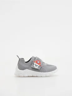 Reserved - Dzianinowe buty Psi Patrol - jasnoszary - Buciki dla niemowląt - miniaturka - grafika 1